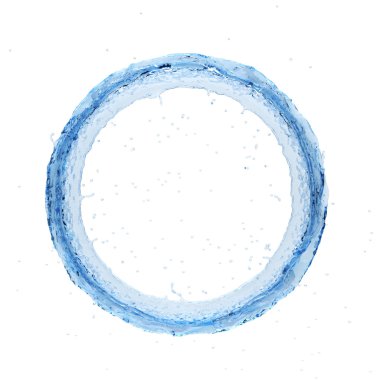 su sıçrama Radyal 3d render 3d çizim