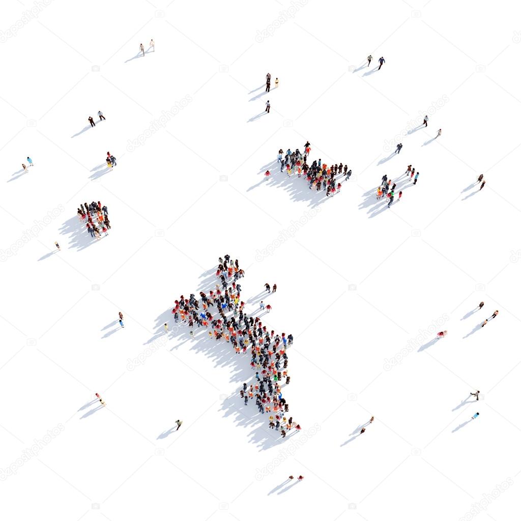 people group shape map Seychelles