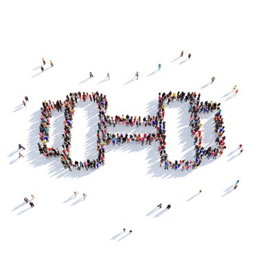 Halter sporu insanlar 3d