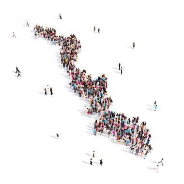 İnsanlar şekil harita Transnistria grup