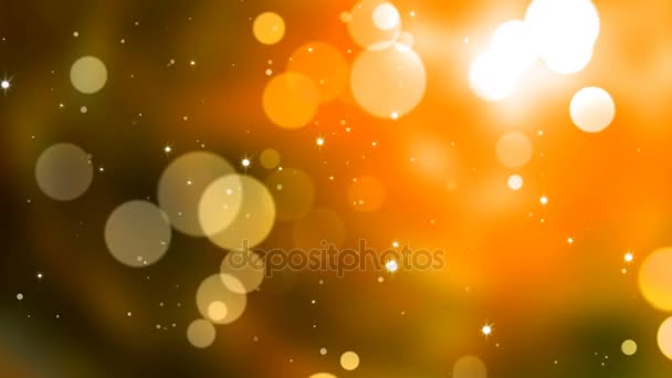 Les taches sur un fond rouge Animation en boucle. Mouvement lent 