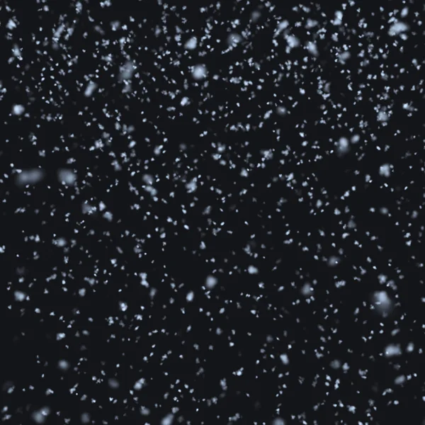 Χιόνι τη νύχτα — Φωτογραφία Αρχείου