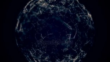 Güzel geometrik arka plan döngü