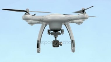 Uçan uçak yavaş hareket 4k