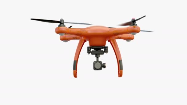 Repülő drone lassított 4k — Stock videók
