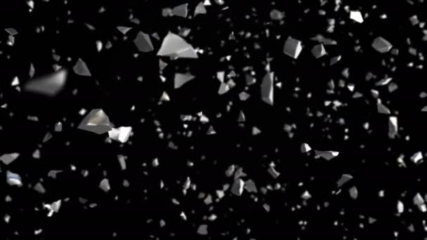 L'illustration des éclats d'argent 