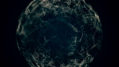 Güzel geometrik arka plan döngü