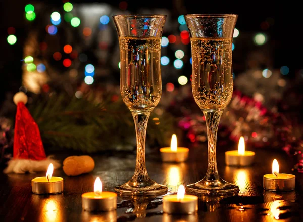 Champagne new year — Stock Photo, Image