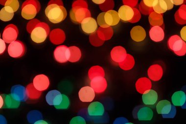 Derma arka plan boken Noel ışıkları ile.