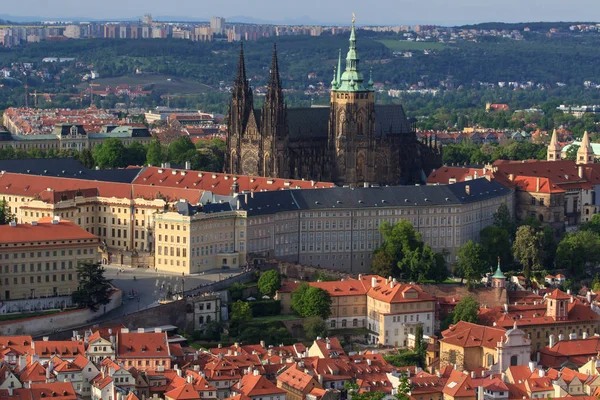 Katedrála svatého Víta v Praze Česká republika — Stock fotografie