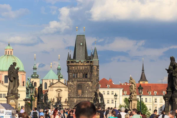 Praha - Karlův most, Česká republika — Stock fotografie