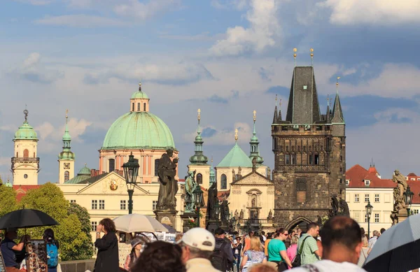 Praha - Karlův most, Česká republika — Stock fotografie