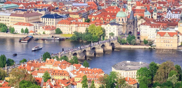 Prag - Charles Köprüsü, Çek Cumhuriyeti — Stok fotoğraf