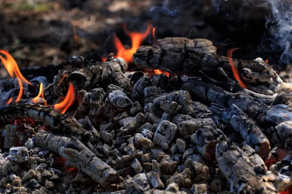 Charcoal Stove burning grill. — Stock Photo, Image