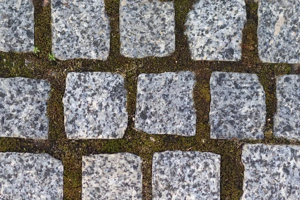 Çatlamış bir taştan bir duvar parçası.