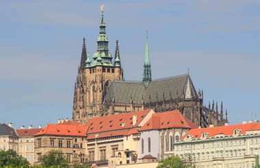 Prag, Kale ve St. Vitus Katedrali. Çek Cumhuriyeti