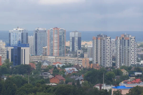 Vue aérienne de Kharkiv, Ukraine — Photo