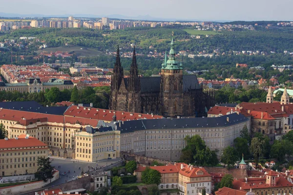 Praha panoramatický pohled — Stock fotografie