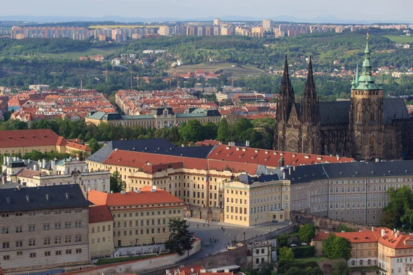 Praha panoramatický pohled — Stock fotografie