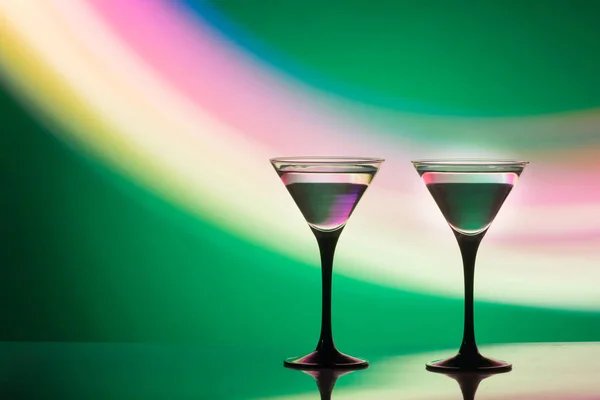 Multicolored cocktails at the bar — Stock Photo, Image