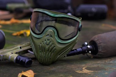 Paintball aşırı spor koruyucu ekipman maskeleri