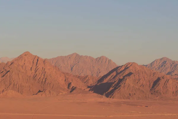 Spettacolare Veduta Aerea Della Cima Santa Del Monte Sinai — Foto Stock