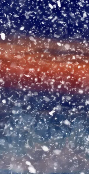 Neve Natale magia luci sfondo — Foto Stock