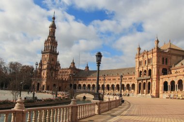 Seville İspanya'nın Plaza
