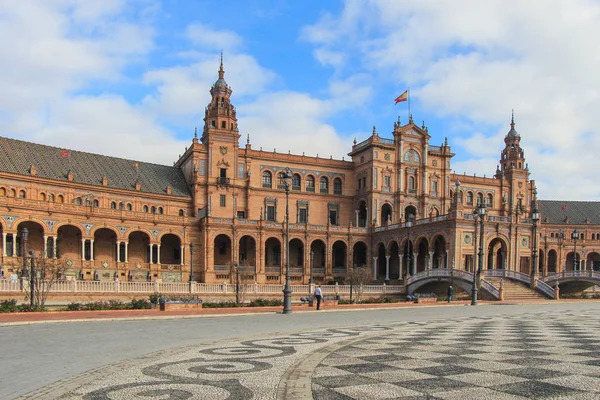 Plaza de España en Sevilla — Foto de Stock