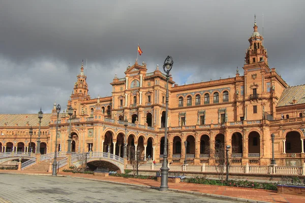 Plaza de España en Sevilla — Foto de Stock