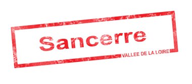 Kırmızı bir re Vallee de la Loire ve Sancerre bağ unvan