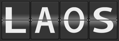 Laos paneli saygısız Havaalanı