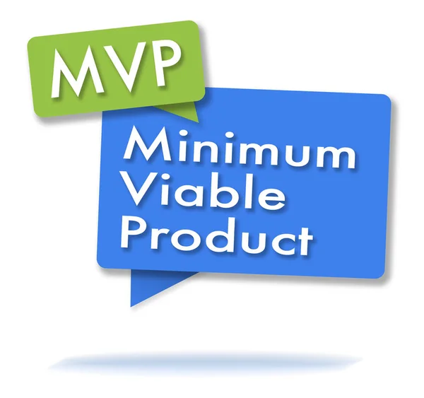 Sigle MVP in bolle colorate — Foto Stock