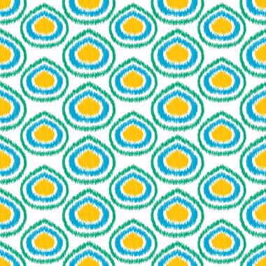 Etnik faks kusursuz desen. Vektör, tekstil için zarif süs.