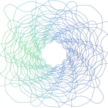 Soyut vektör geometrik desen. Neon gradyanı. Soyut geometri.