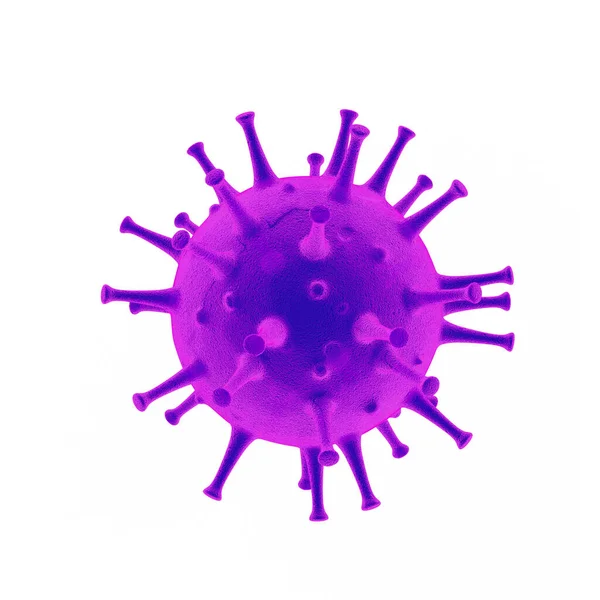 Ilustración del virus corona. Infección viral que causa enfermedad crónica. H1N1, virus de la hepatitis, gripe, sida. virus de renderización 3d . — Foto de Stock