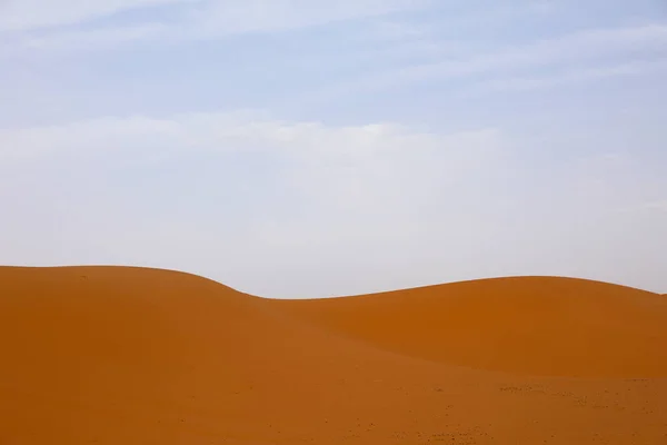 Sahara Jest Największą Pustynią Świecie Gwiazdy Maroku Mieszaniną Piasku Skał — Zdjęcie stockowe