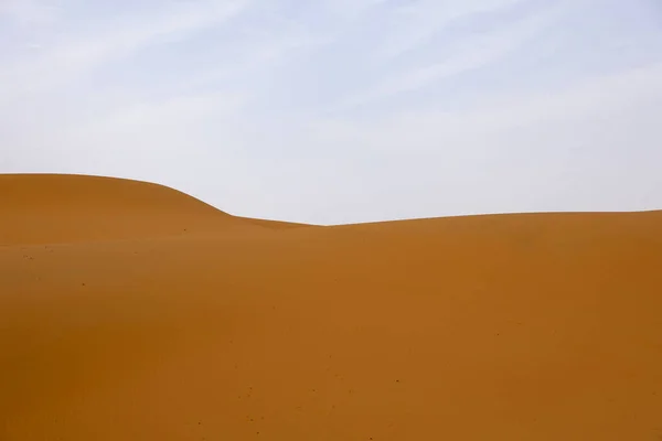 Sahara Grootste Dorre Woestijn Ter Wereld Sterren Marokko Met Een — Stockfoto