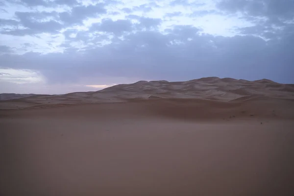 Pustynia Sahara Merzouga Maroko — Zdjęcie stockowe