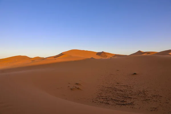 Sahara Più Grande Deserto Arido Del Mondo Stelle Del Marocco — Foto Stock