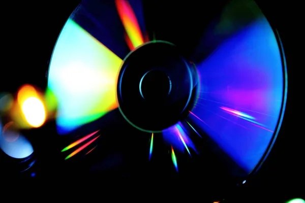 Diskteki soyut ışıklar