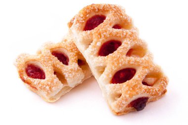 rasterleştirilmiş beyaz arka plan üzerinde Ookies