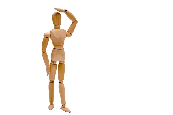 Ahşap bebek menteşe çizim için