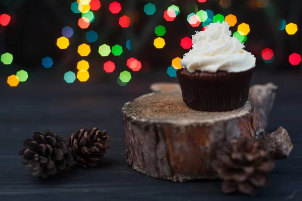 Şeker krem ile cupcakes