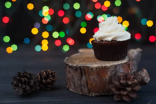 Şeker krem ile cupcakes