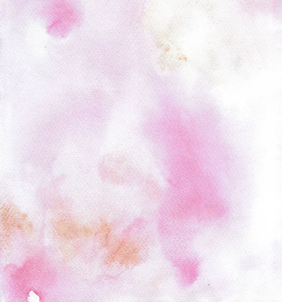 Watercolor abstract painting in pink, red colors. — Stock Photo, Image