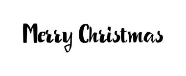 Neşeli Noel amblemi ve etiketleri herhangi bir kullanım için