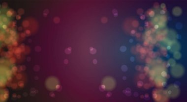 Noel bokeh arka ışıklar defocused. Techno arka plan parlak