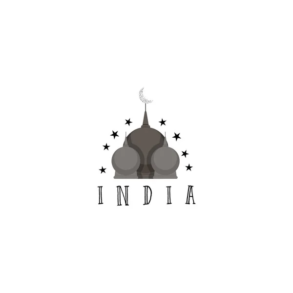 Die indische Republik. Banner für Ihr Design. — Stockvektor