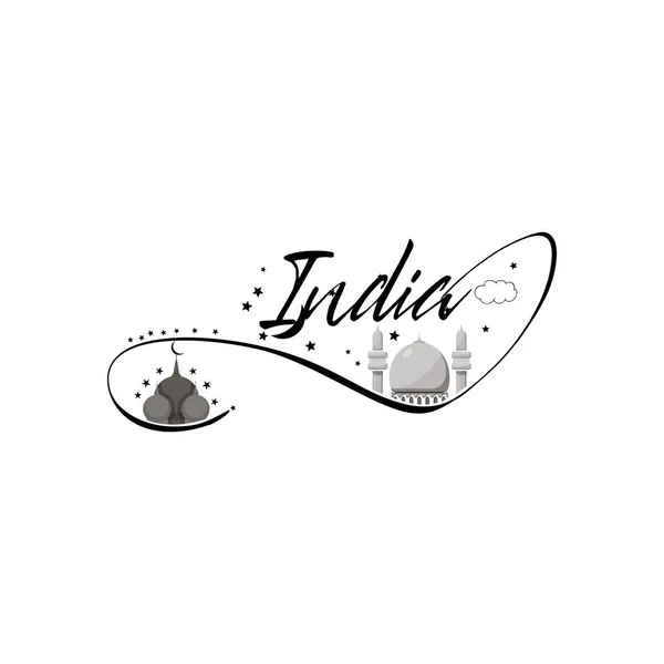 La República India. Banner para su diseño . — Vector de stock